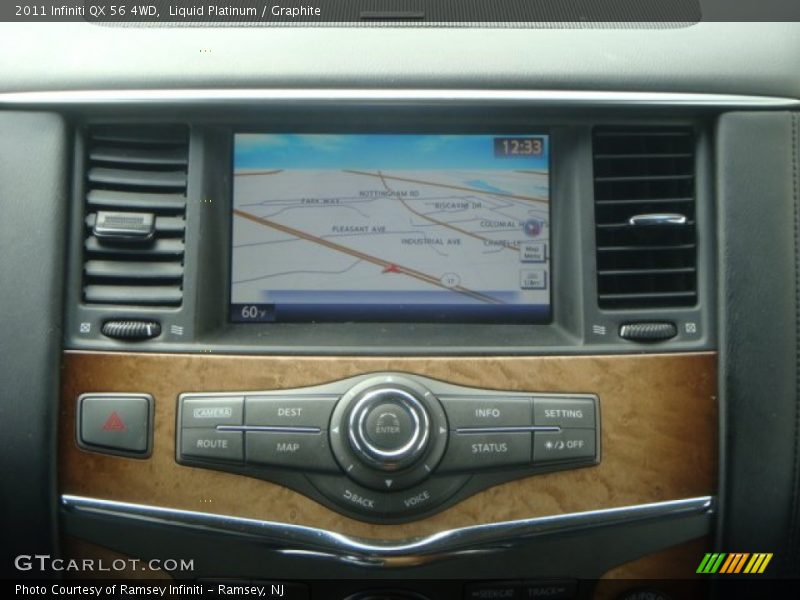 Liquid Platinum / Graphite 2011 Infiniti QX 56 4WD