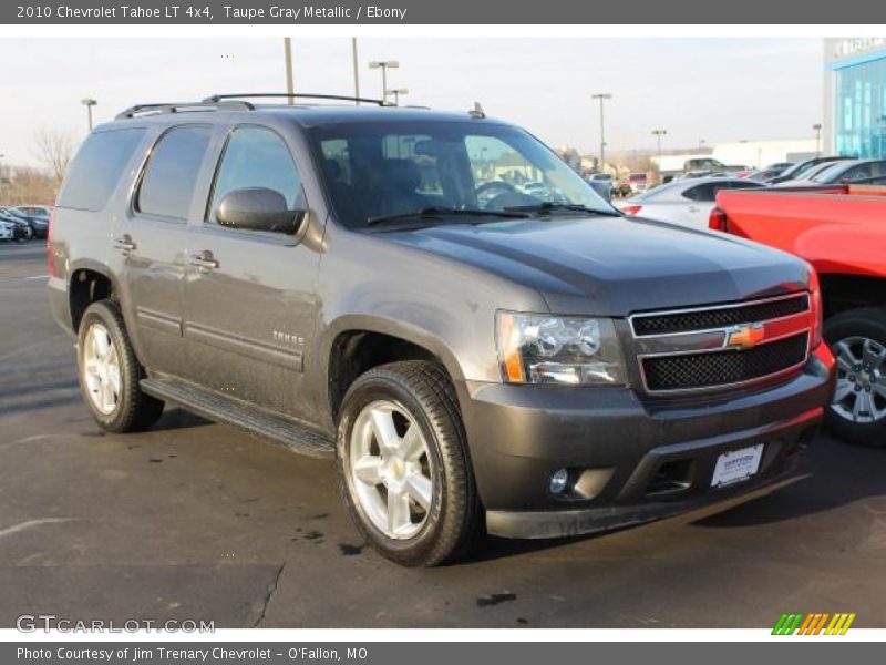 Taupe Gray Metallic / Ebony 2010 Chevrolet Tahoe LT 4x4