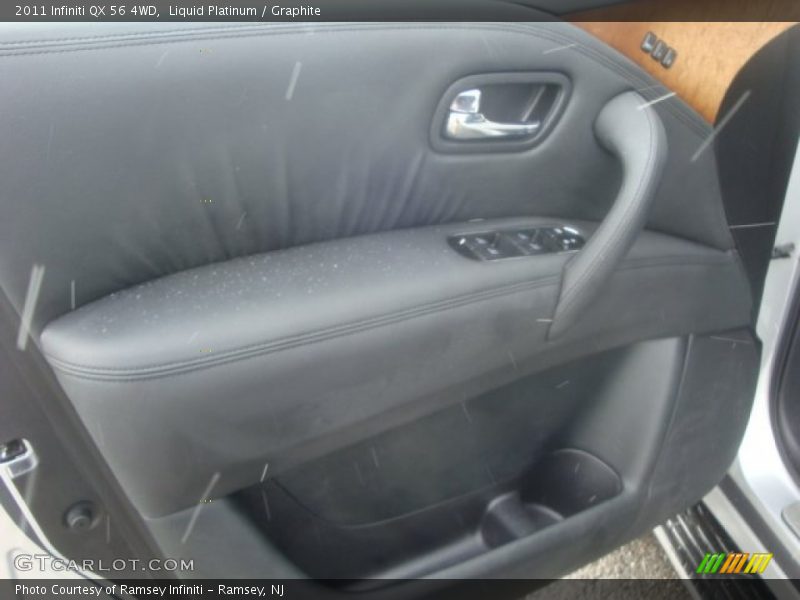 Liquid Platinum / Graphite 2011 Infiniti QX 56 4WD
