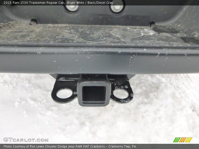 Bright White / Black/Diesel Gray 2015 Ram 1500 Tradesman Regular Cab