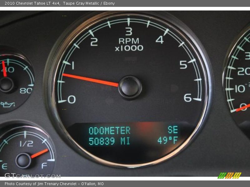 Taupe Gray Metallic / Ebony 2010 Chevrolet Tahoe LT 4x4
