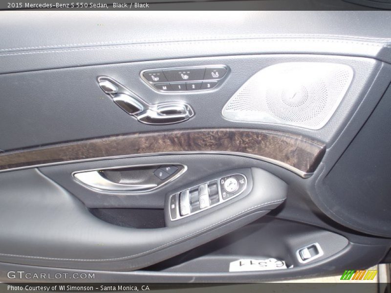 Black / Black 2015 Mercedes-Benz S 550 Sedan
