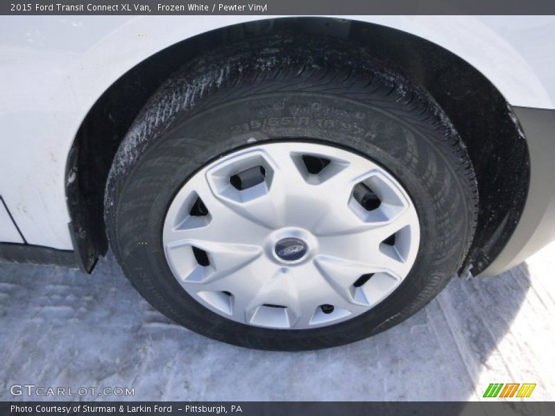 Frozen White / Pewter Vinyl 2015 Ford Transit Connect XL Van