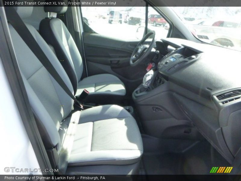Frozen White / Pewter Vinyl 2015 Ford Transit Connect XL Van