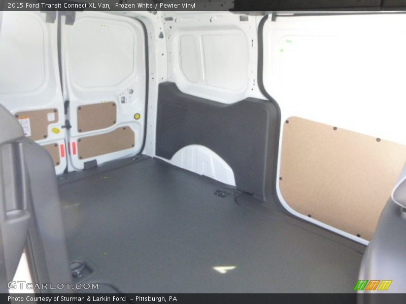Frozen White / Pewter Vinyl 2015 Ford Transit Connect XL Van