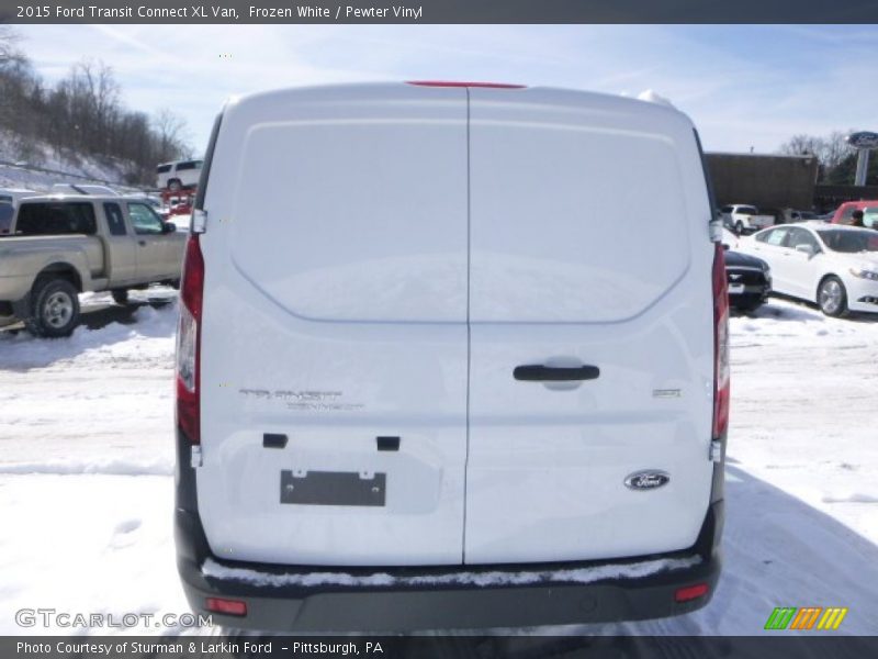 Frozen White / Pewter Vinyl 2015 Ford Transit Connect XL Van