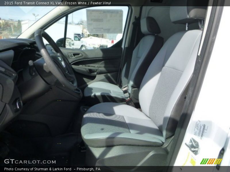 Frozen White / Pewter Vinyl 2015 Ford Transit Connect XL Van