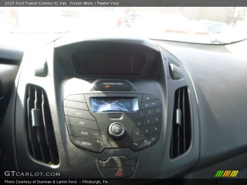 Frozen White / Pewter Vinyl 2015 Ford Transit Connect XL Van