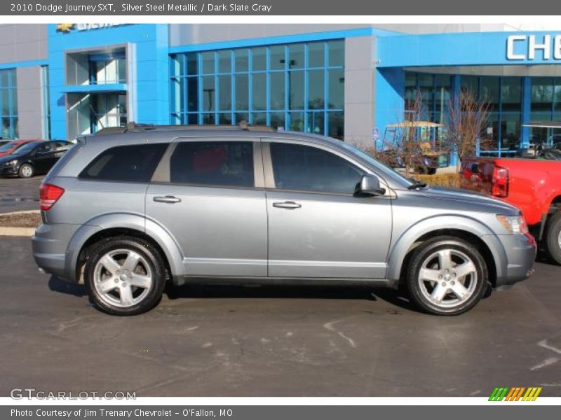 Silver Steel Metallic / Dark Slate Gray 2010 Dodge Journey SXT