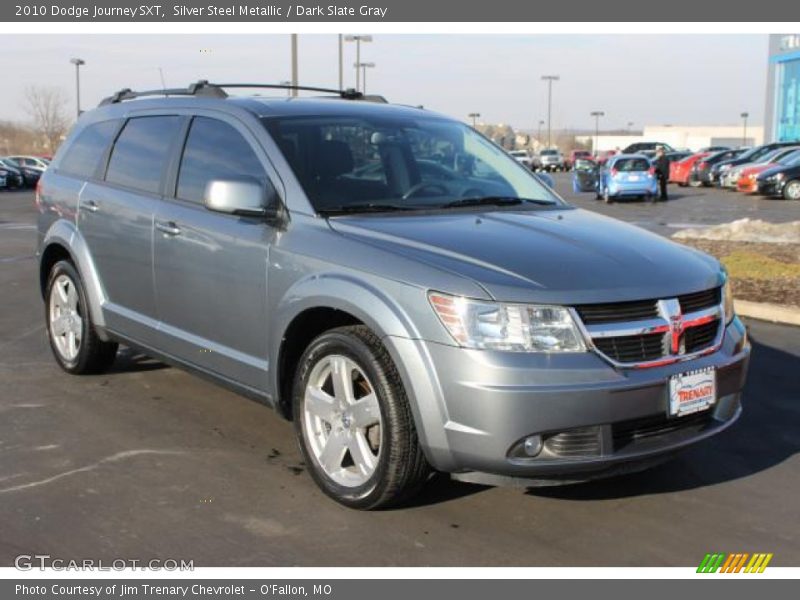 Silver Steel Metallic / Dark Slate Gray 2010 Dodge Journey SXT