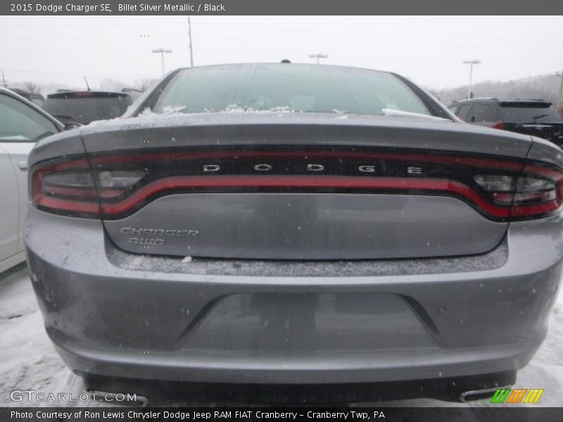 Billet Silver Metallic / Black 2015 Dodge Charger SE