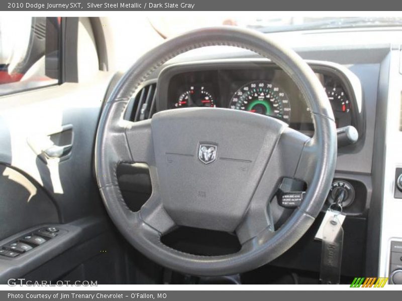 Silver Steel Metallic / Dark Slate Gray 2010 Dodge Journey SXT