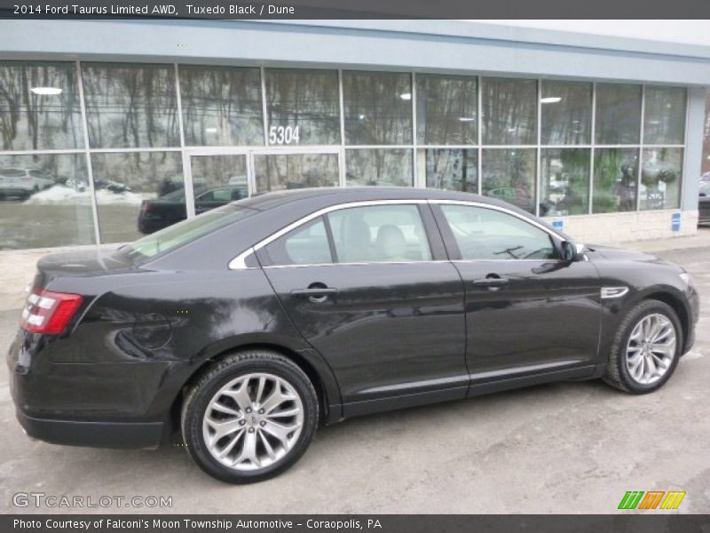 Tuxedo Black / Dune 2014 Ford Taurus Limited AWD