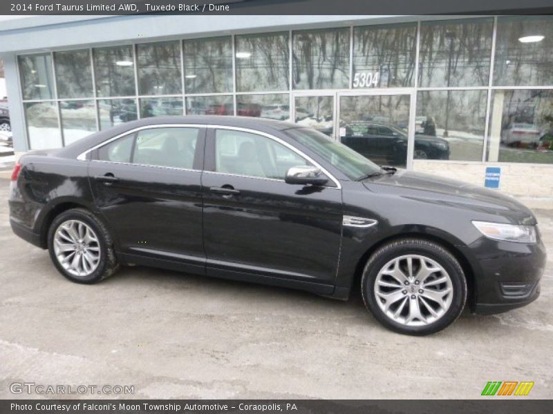 Tuxedo Black / Dune 2014 Ford Taurus Limited AWD