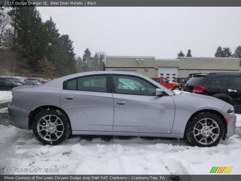 Billet Silver Metallic / Black 2015 Dodge Charger SE