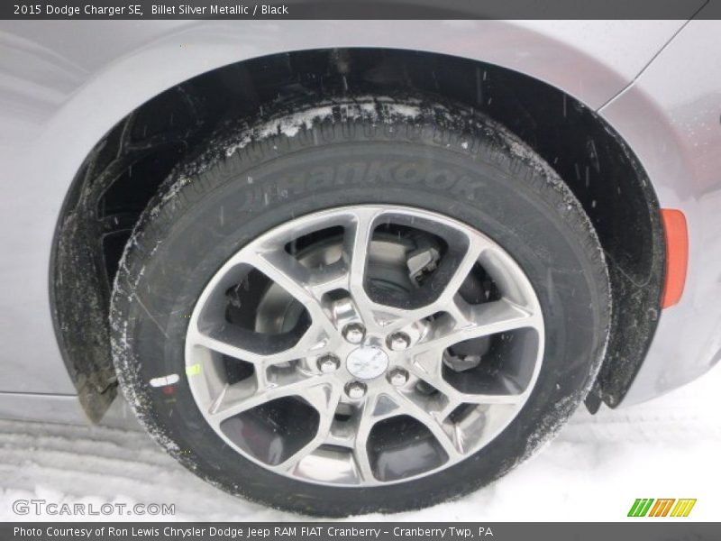 Billet Silver Metallic / Black 2015 Dodge Charger SE