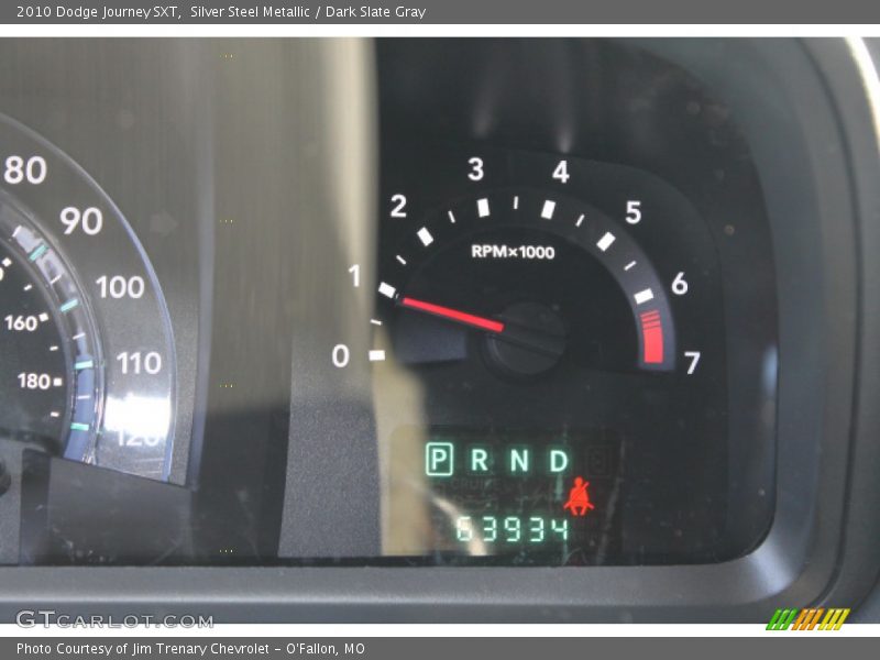 Silver Steel Metallic / Dark Slate Gray 2010 Dodge Journey SXT