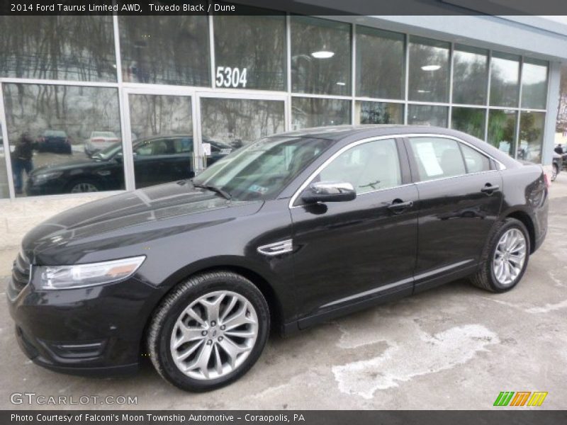 Tuxedo Black / Dune 2014 Ford Taurus Limited AWD