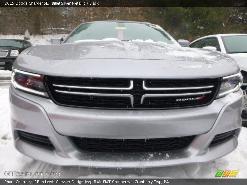 Billet Silver Metallic / Black 2015 Dodge Charger SE