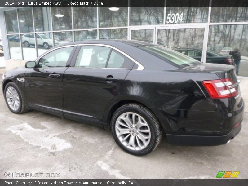 Tuxedo Black / Dune 2014 Ford Taurus Limited AWD