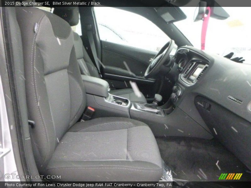Billet Silver Metallic / Black 2015 Dodge Charger SE