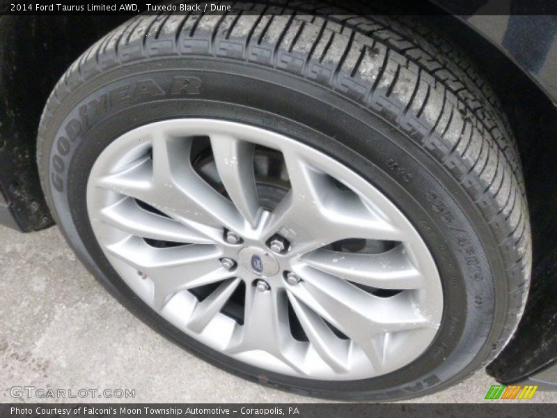 Tuxedo Black / Dune 2014 Ford Taurus Limited AWD