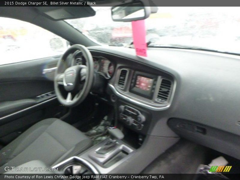 Billet Silver Metallic / Black 2015 Dodge Charger SE