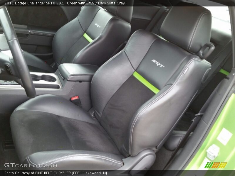 Front Seat of 2011 Challenger SRT8 392