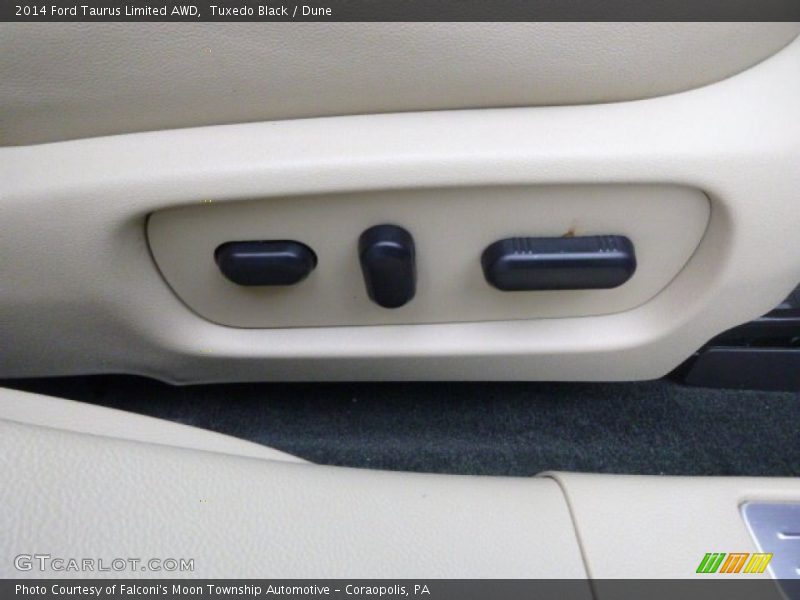 Tuxedo Black / Dune 2014 Ford Taurus Limited AWD