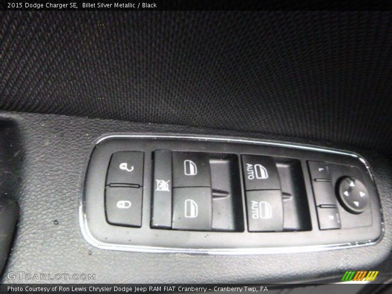 Billet Silver Metallic / Black 2015 Dodge Charger SE