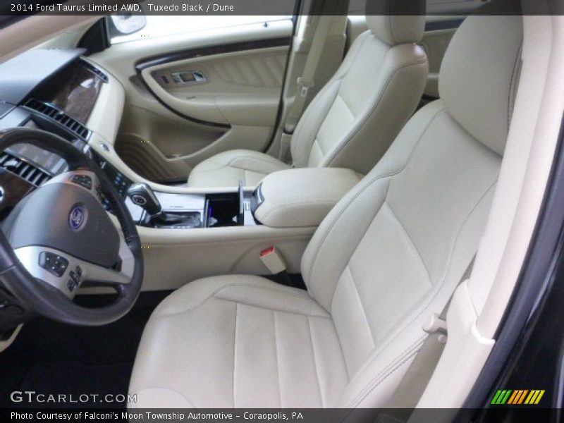 Tuxedo Black / Dune 2014 Ford Taurus Limited AWD