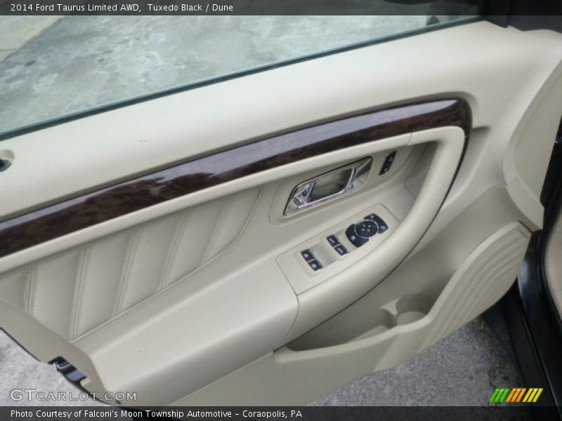 Tuxedo Black / Dune 2014 Ford Taurus Limited AWD