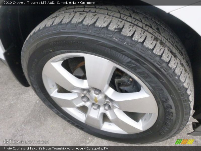 Summit White / Cashmere 2010 Chevrolet Traverse LTZ AWD
