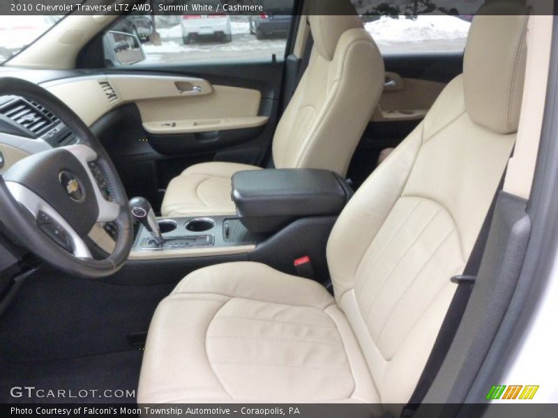 Summit White / Cashmere 2010 Chevrolet Traverse LTZ AWD