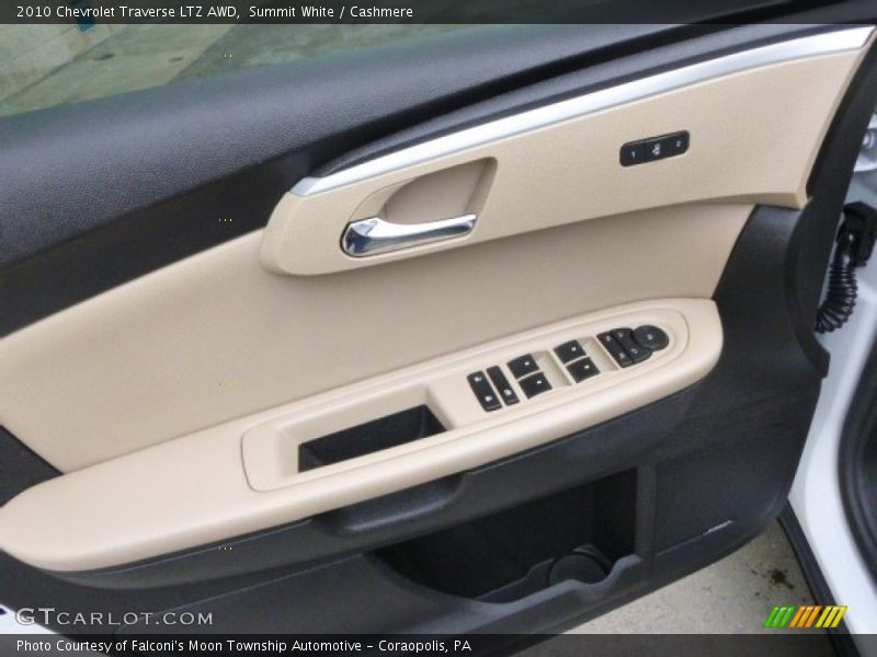 Summit White / Cashmere 2010 Chevrolet Traverse LTZ AWD