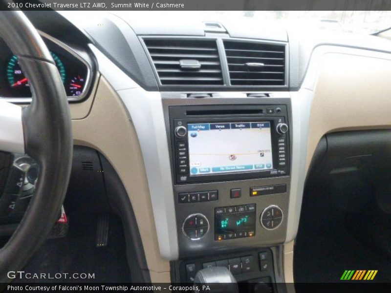 Summit White / Cashmere 2010 Chevrolet Traverse LTZ AWD