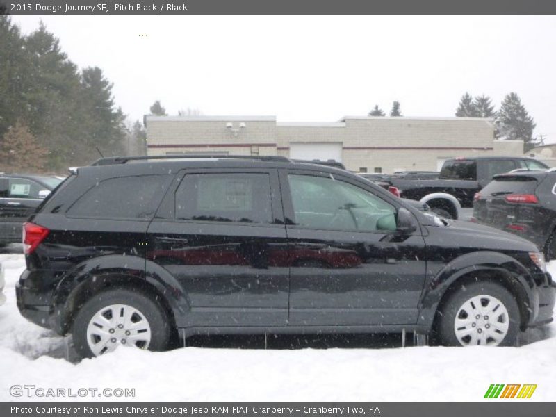 Pitch Black / Black 2015 Dodge Journey SE