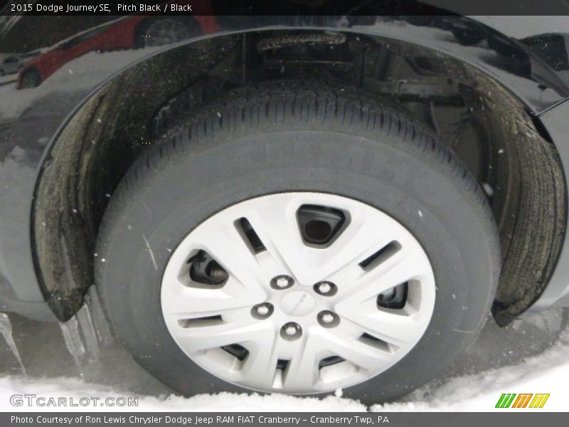 Pitch Black / Black 2015 Dodge Journey SE