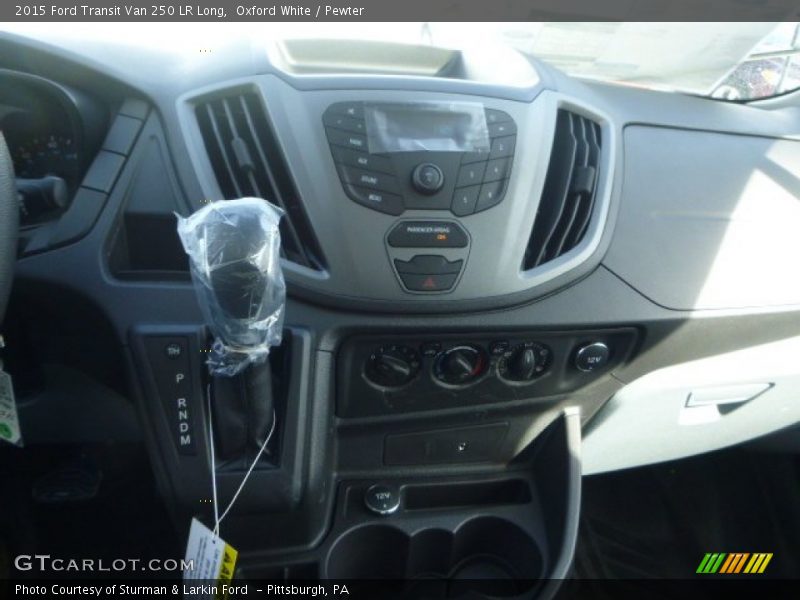 Oxford White / Pewter 2015 Ford Transit Van 250 LR Long