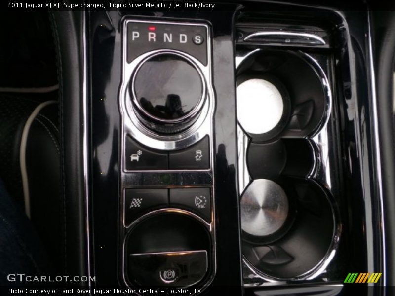Liquid Silver Metallic / Jet Black/Ivory 2011 Jaguar XJ XJL Supercharged