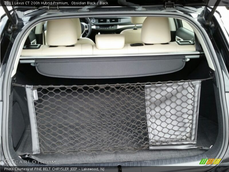 Obsidian Black / Black 2011 Lexus CT 200h Hybrid Premium