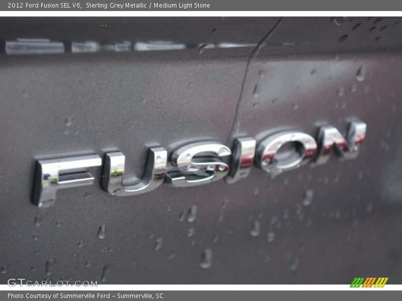 Sterling Grey Metallic / Medium Light Stone 2012 Ford Fusion SEL V6