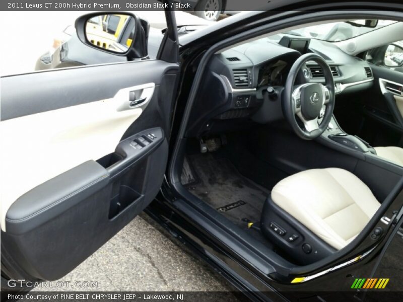 Obsidian Black / Black 2011 Lexus CT 200h Hybrid Premium