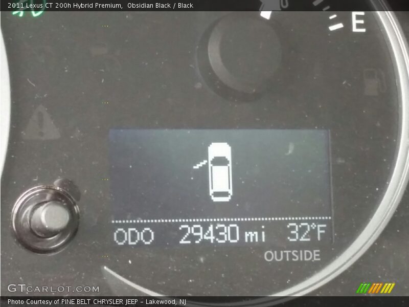 Obsidian Black / Black 2011 Lexus CT 200h Hybrid Premium