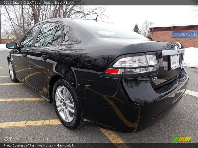 Black / Black 2011 Saab 9-3 2.0T Sport Sedan