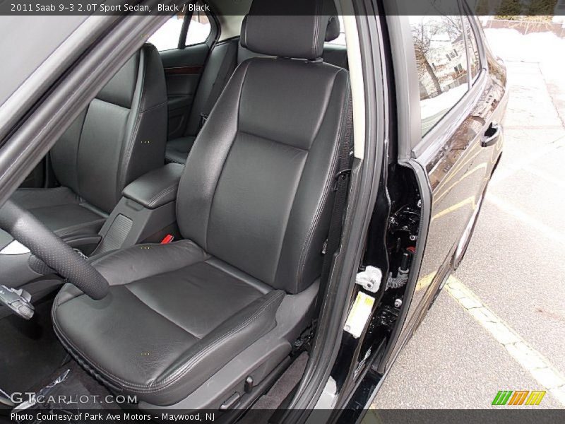 Black / Black 2011 Saab 9-3 2.0T Sport Sedan