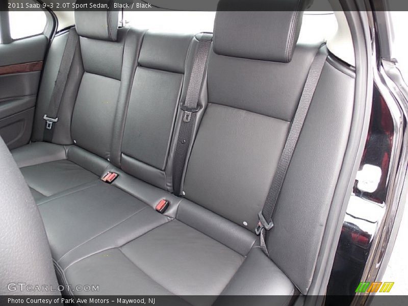 Black / Black 2011 Saab 9-3 2.0T Sport Sedan