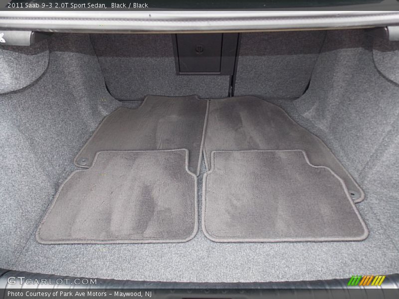 Black / Black 2011 Saab 9-3 2.0T Sport Sedan