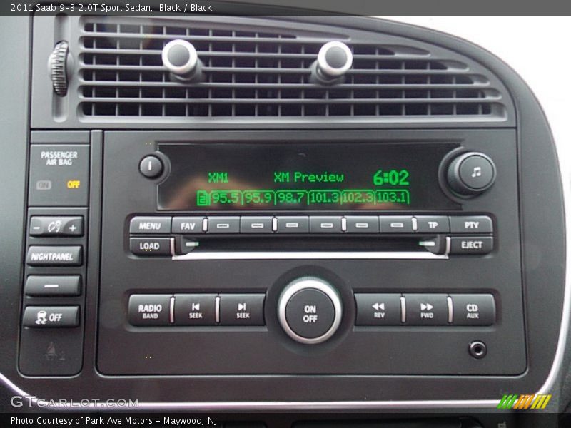 Black / Black 2011 Saab 9-3 2.0T Sport Sedan