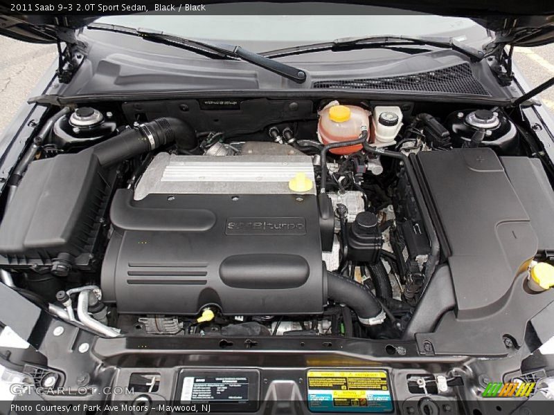 Black / Black 2011 Saab 9-3 2.0T Sport Sedan